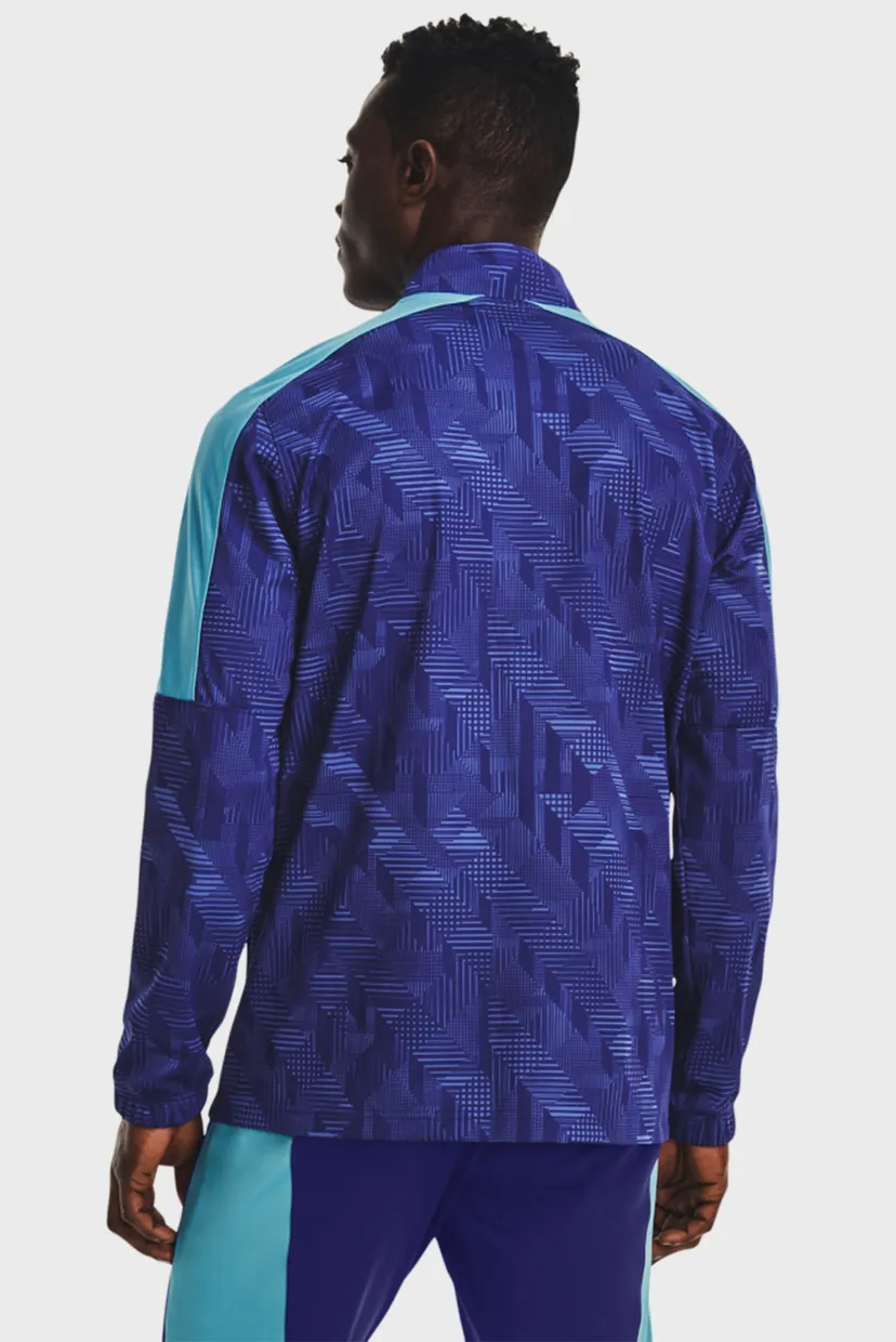 Мужская темно-синяя спортивная кофта с узором Challenger Track Jacket 3
