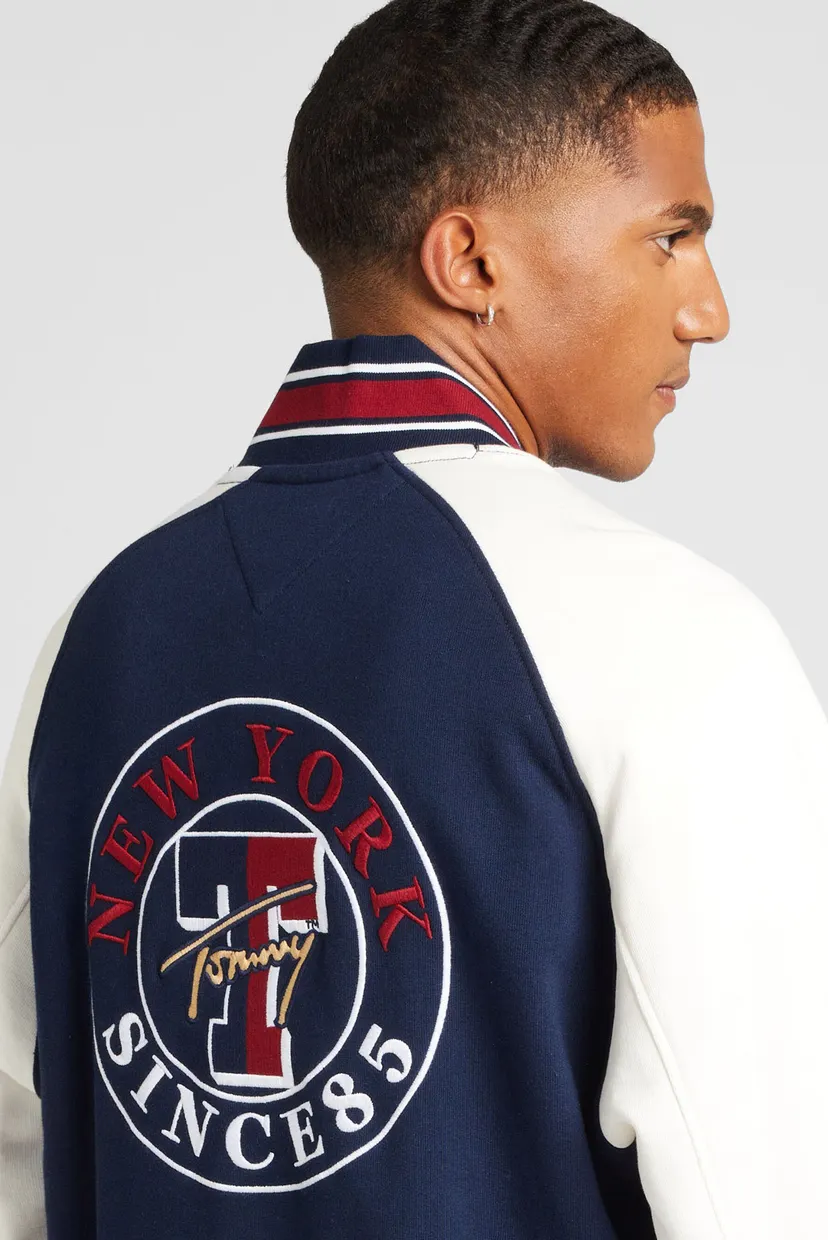 Чоловічий темно-синій бомбер TJM RLX CIRCLE T VARSITY BOMBER 3
