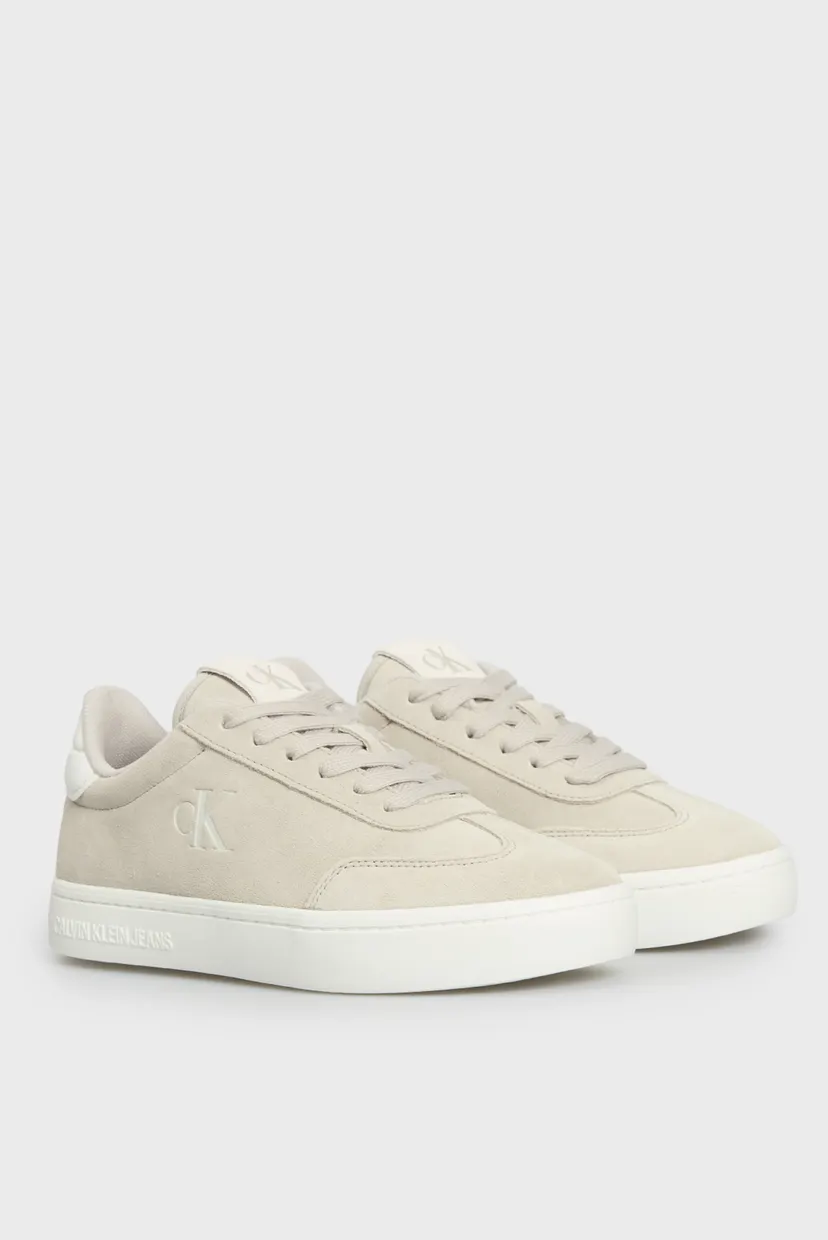 Жіночі сірі замшеві снікерси CLASSIC CUPSOLE 3