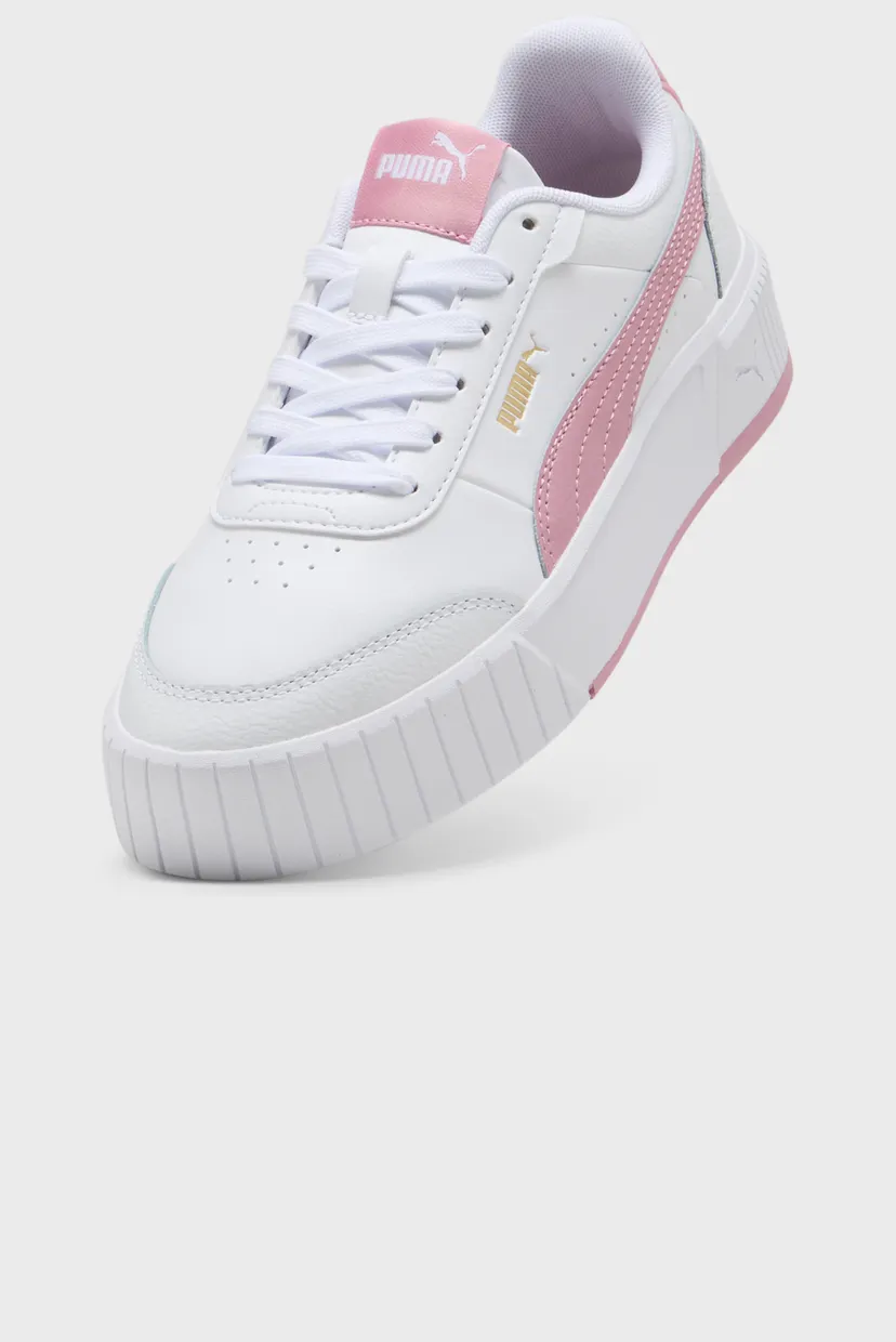 Женские белые кожаные сникерсы Carina Mia Sneakers Women 5