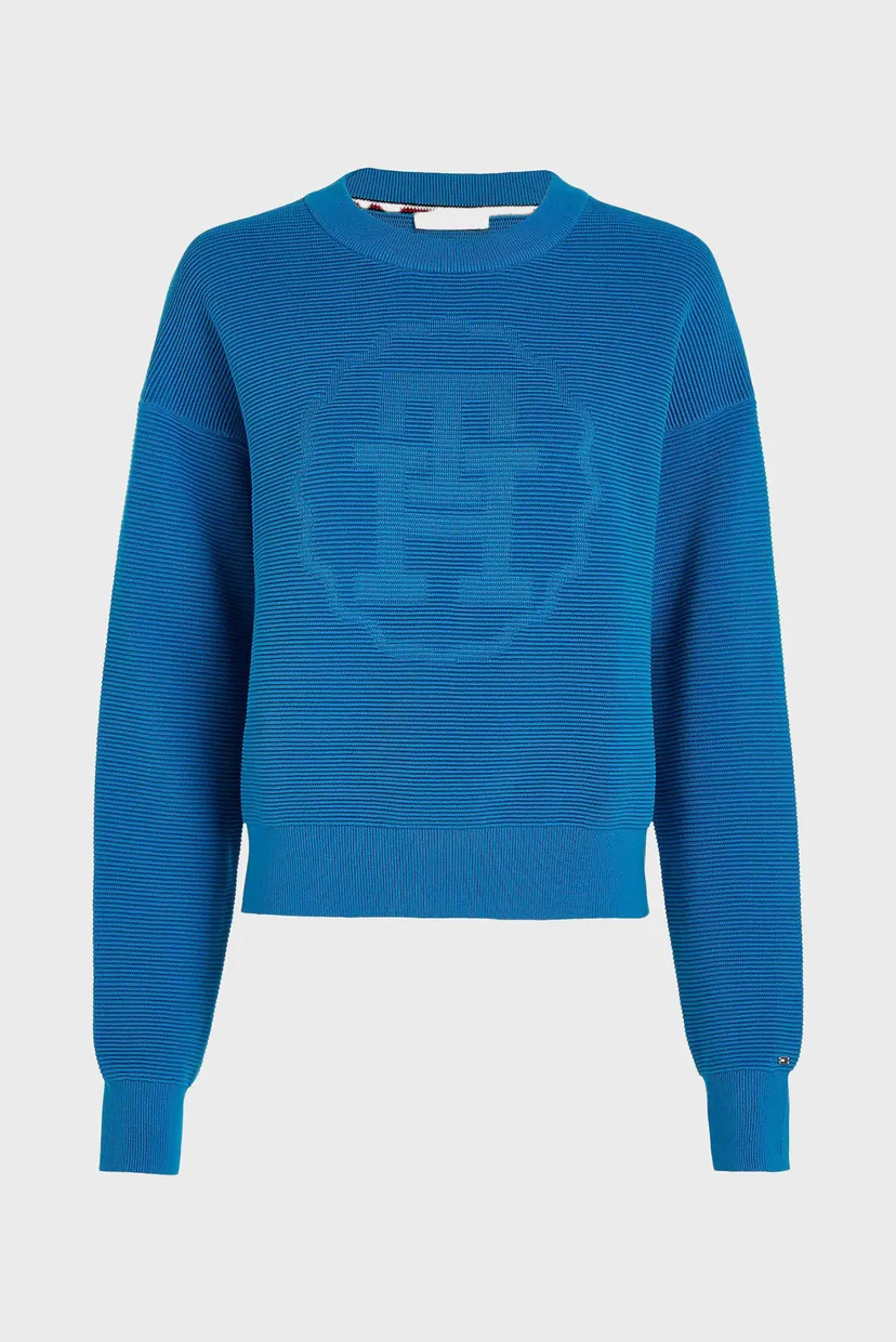 Женский голубой джемпер SMD TONAL TEXTURE 5