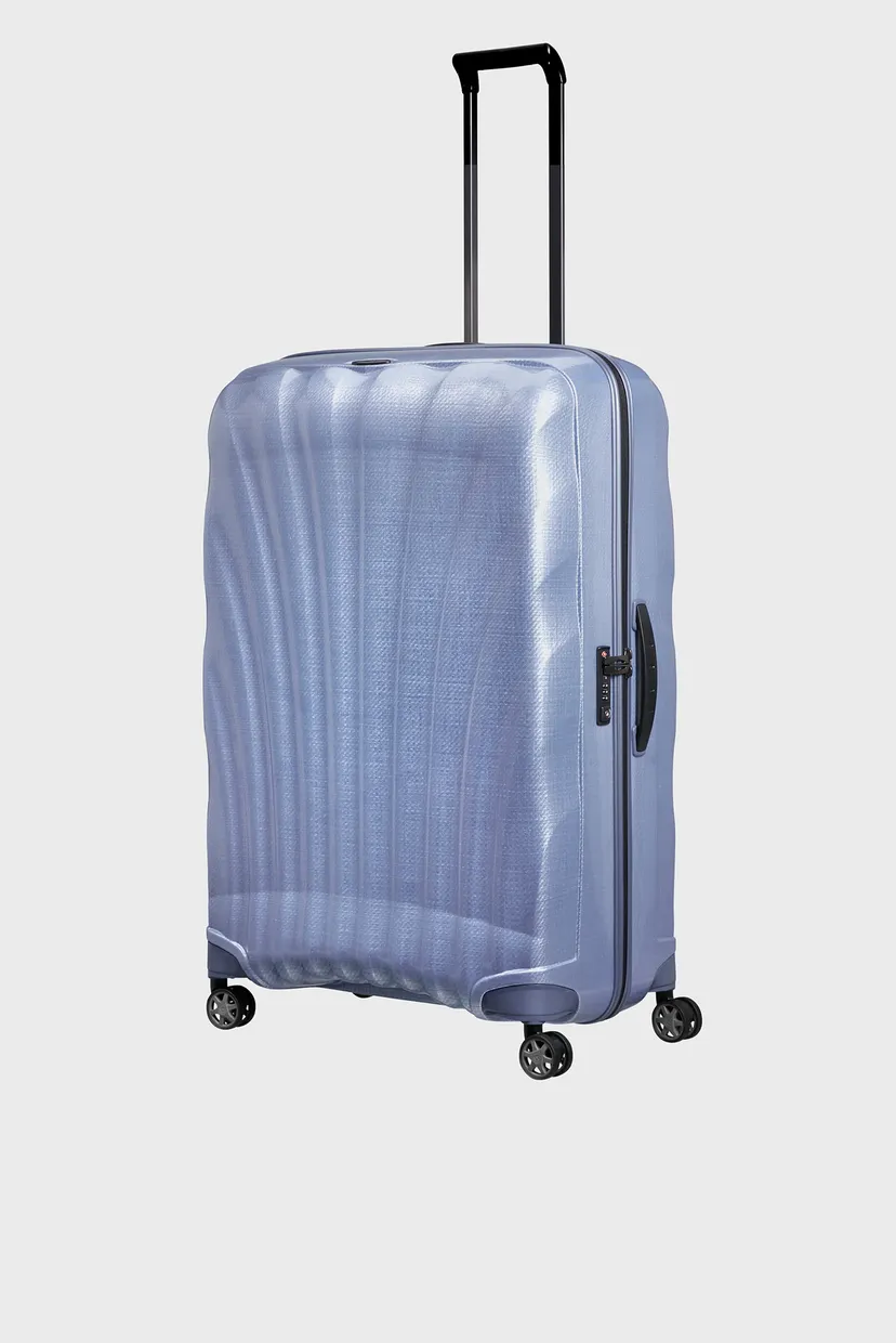 Фиолетовый чемодан 81 см C-LITE 6