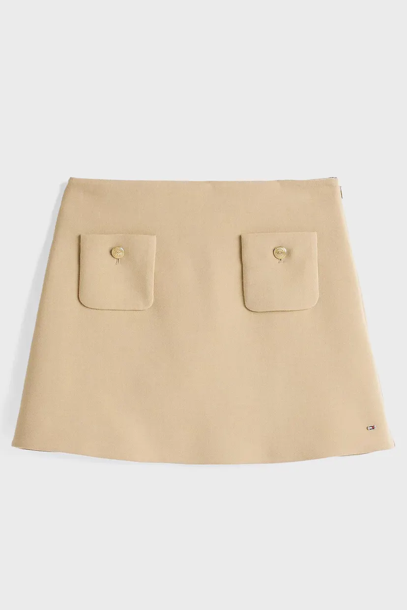 Жіноча бежева спідниця PUNTO SHORT SKIRT 5