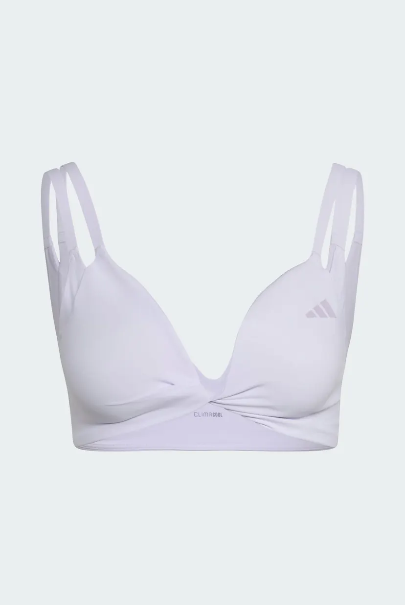 Жіночий бузковий топ Optime Workout Twist Reversible Light Support 6