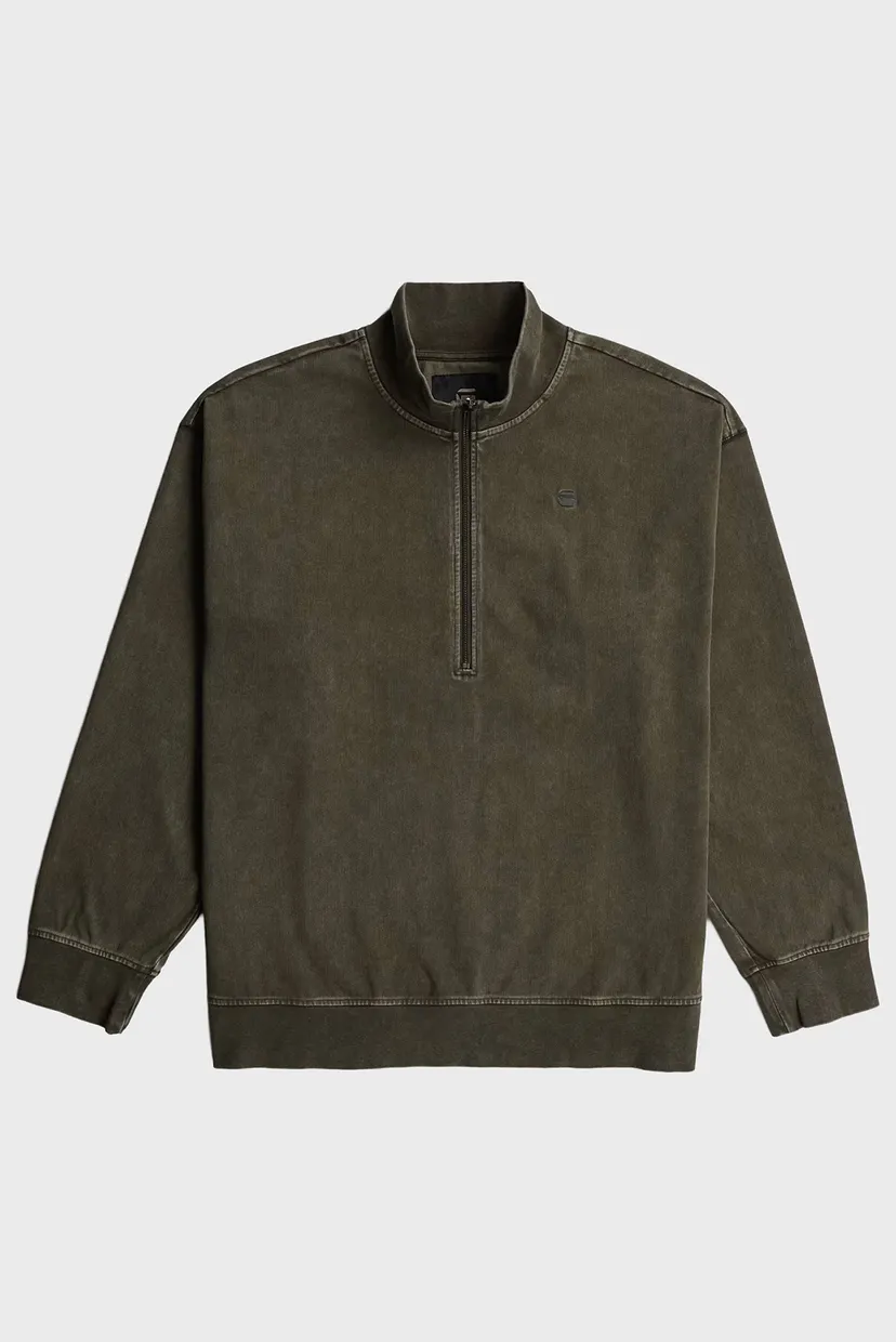 Мужская серая спортивная кофта Washed 6