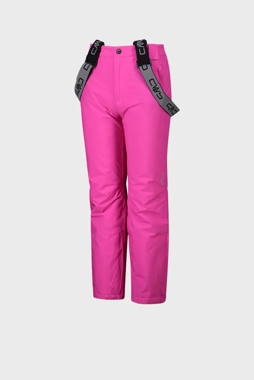 Дитячі рожеві лижні штани SALOPETTE TWILL 3
