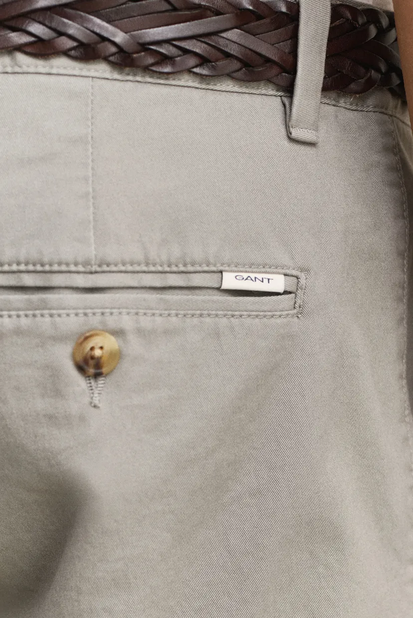 Мужские серые чиносы SLIM CLASSIC 5