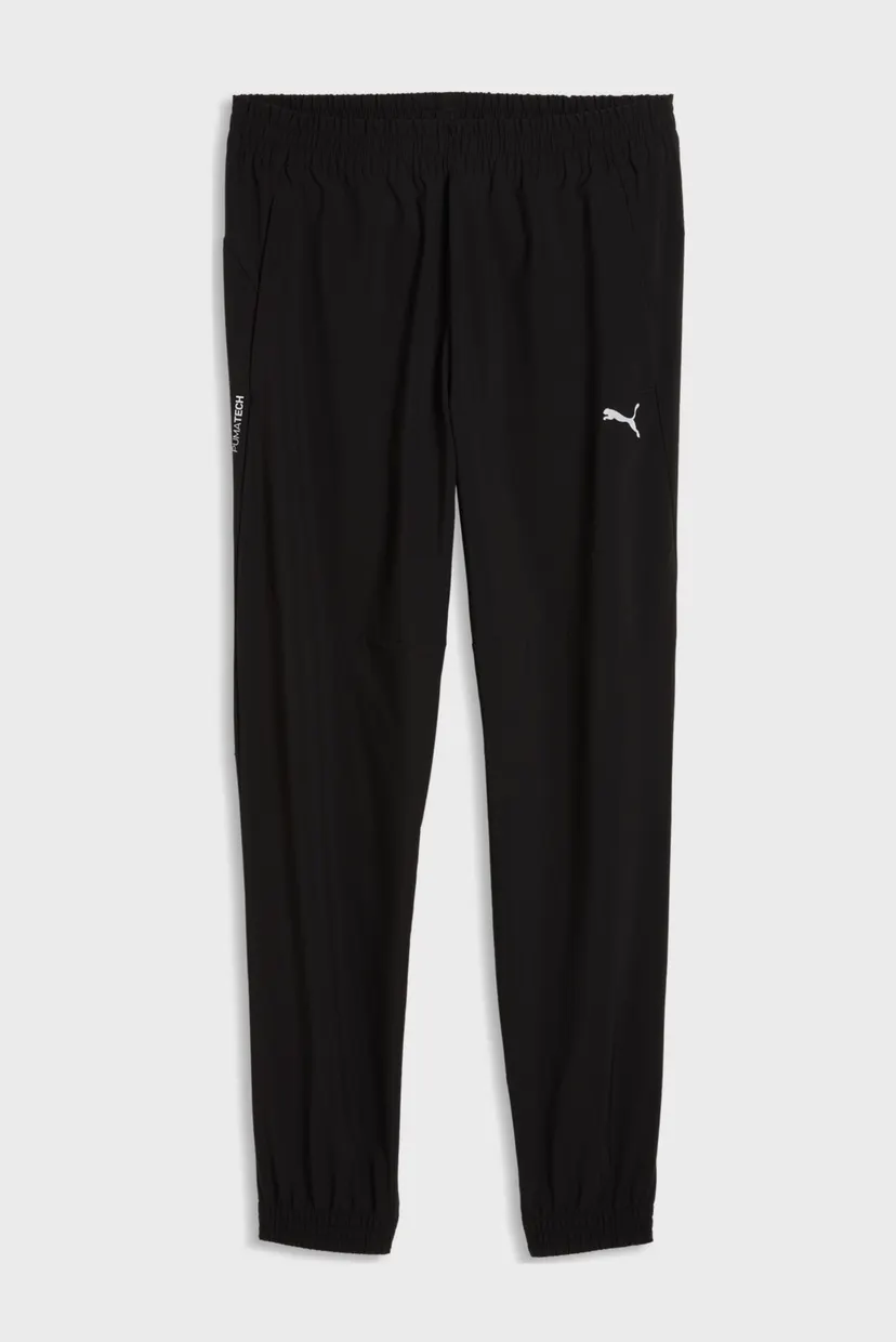 Мужские черные спортивные брюки PUMATECH 4-Way Stretch Woven Pants Men 4