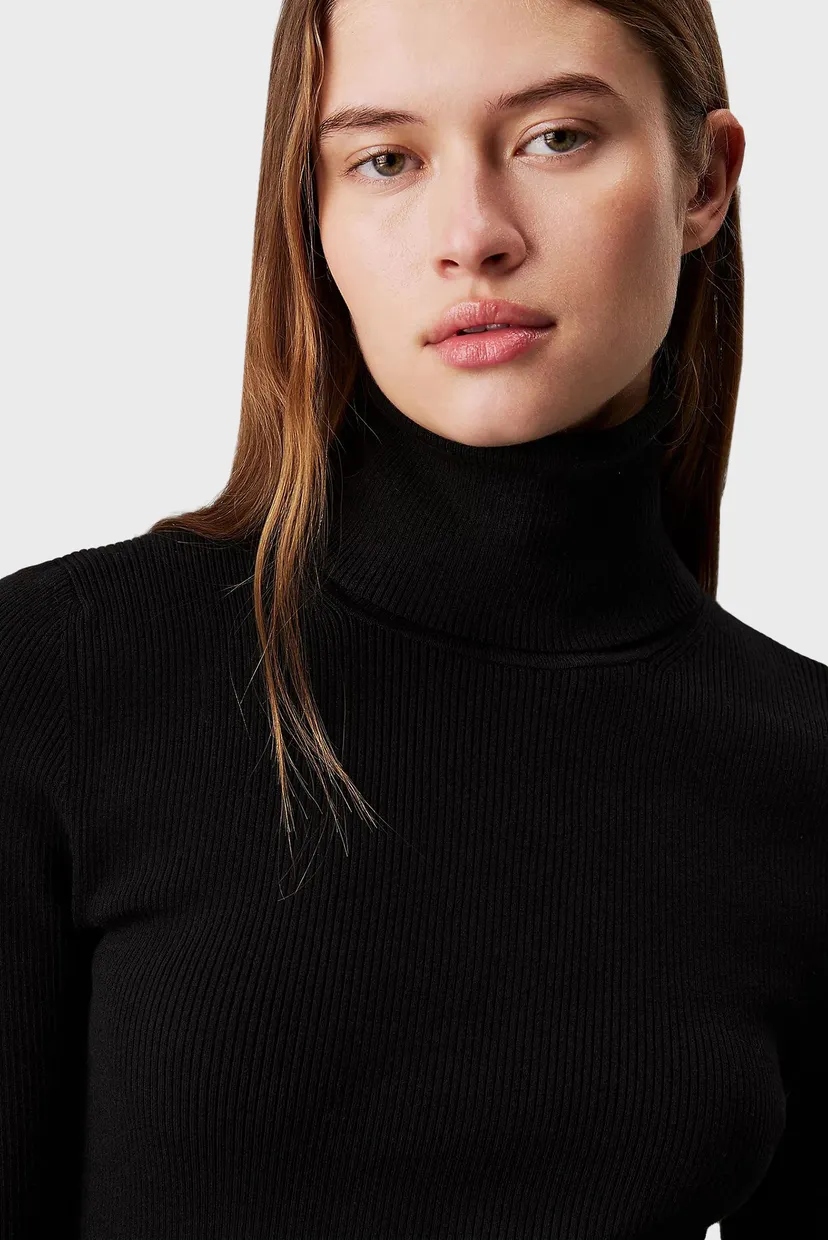 Жіноча чорна сукня WOVEN LABEL TIGHT 4