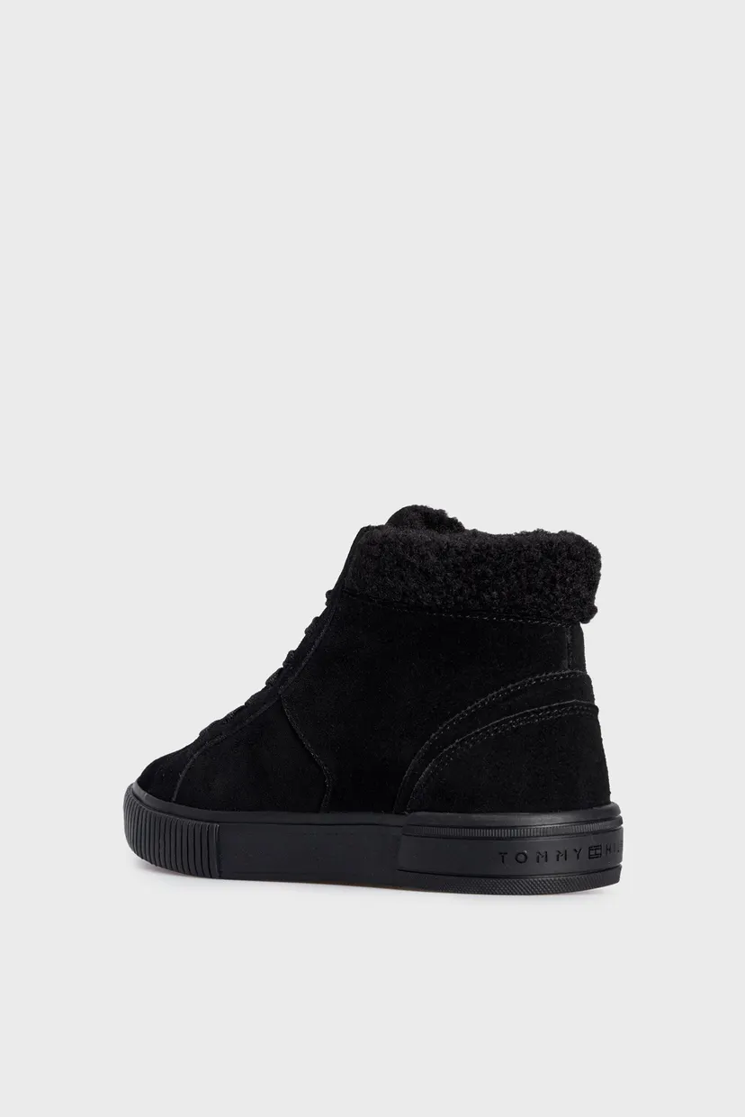 Жіночі чорні замшеві кросівки VULC SUEDE SNEAKER HI 4