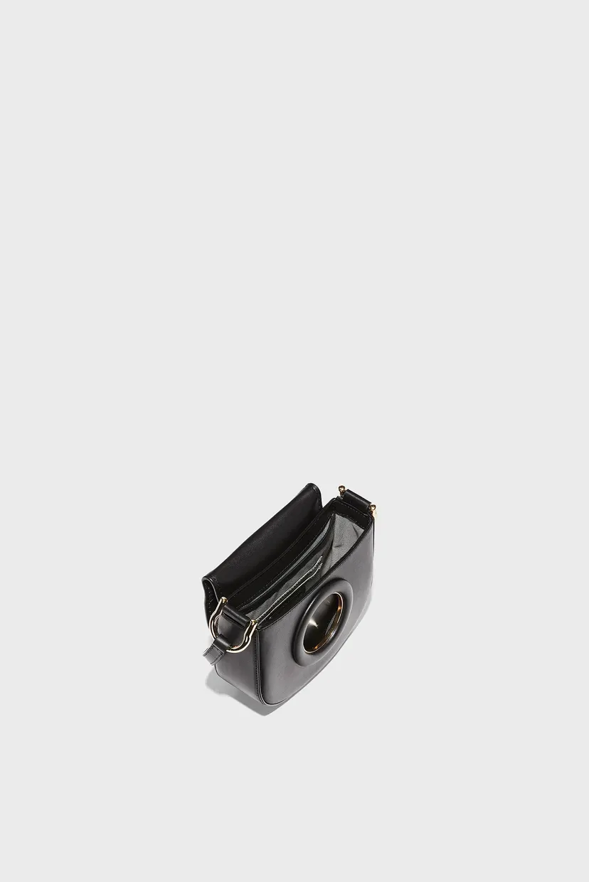 Жіноча чорна шкіряна сумка Grand Ambition Mini Crossbody 4