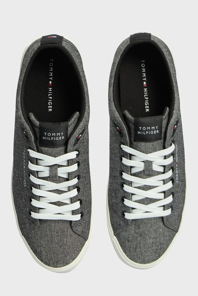 Мужские серые кеды VULC LOW CORE CHAMBRAY 4