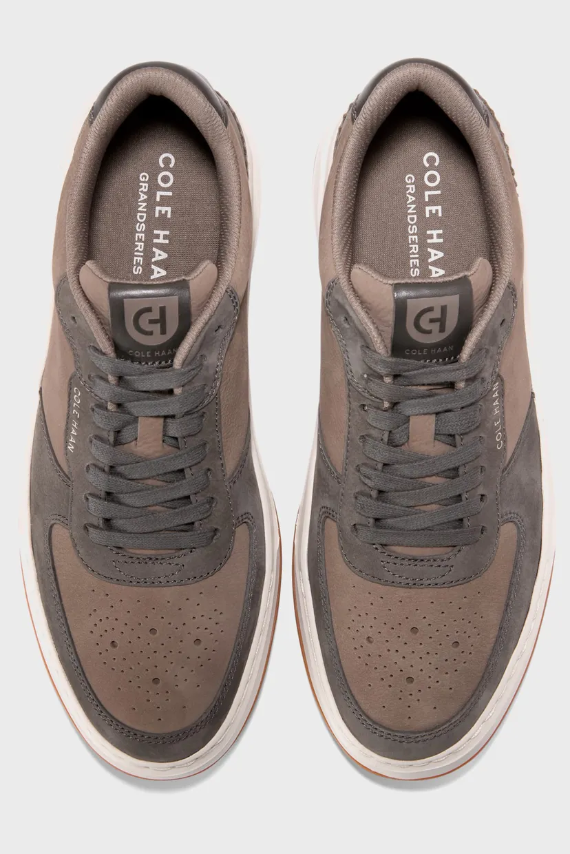 Чоловічі коричневі шкіряні кросівки GrandPrø Crossover Sneaker 4