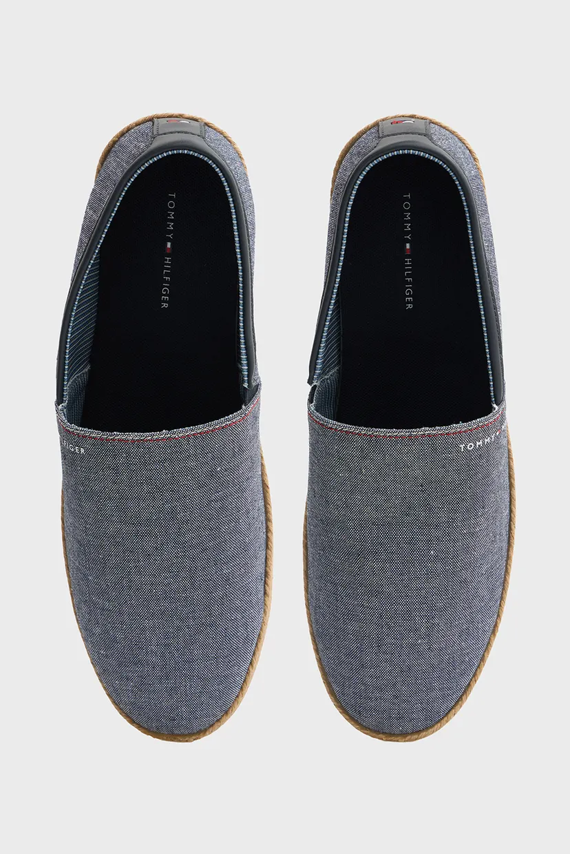 Чоловічі сині еспадрилі HILFIGER CHAMBRAY 4