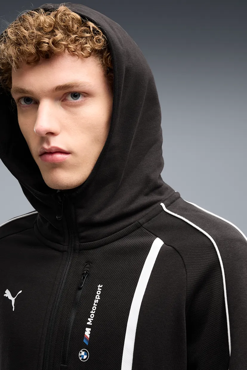 Чоловіче чорне худі BMW M Motorsport PM1 Jacket Men 4
