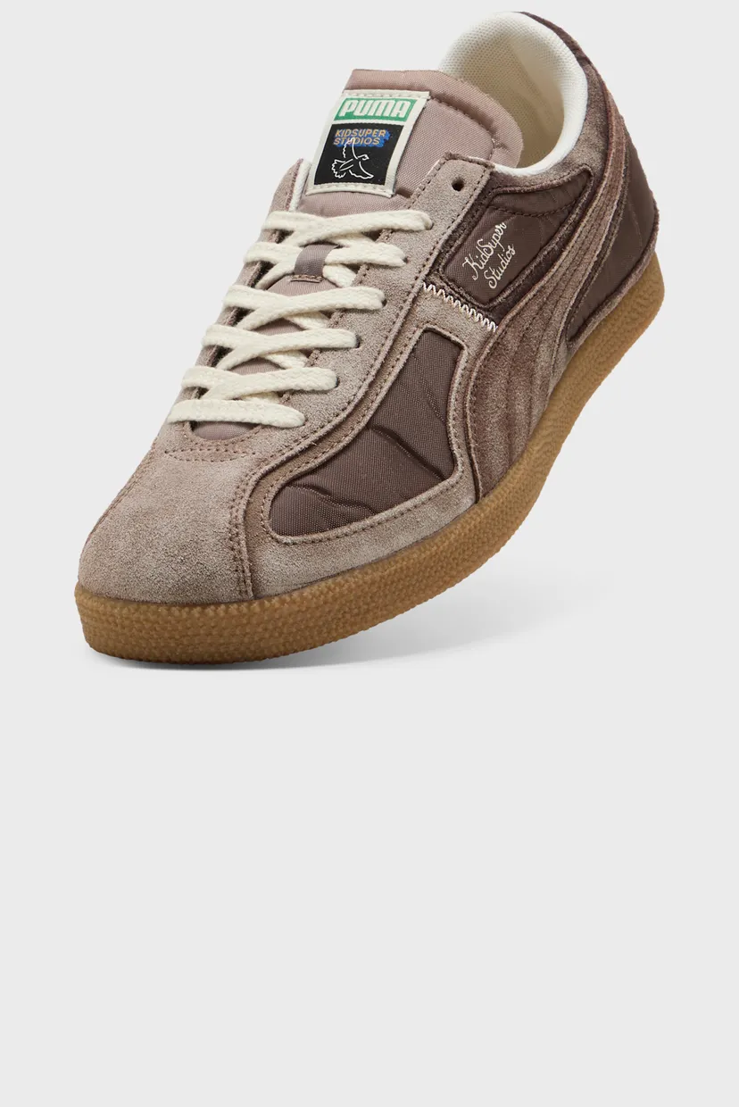 Коричневі кросівки PUMA x KIDSUPER Brasil Panels Sneakers Unisex 6