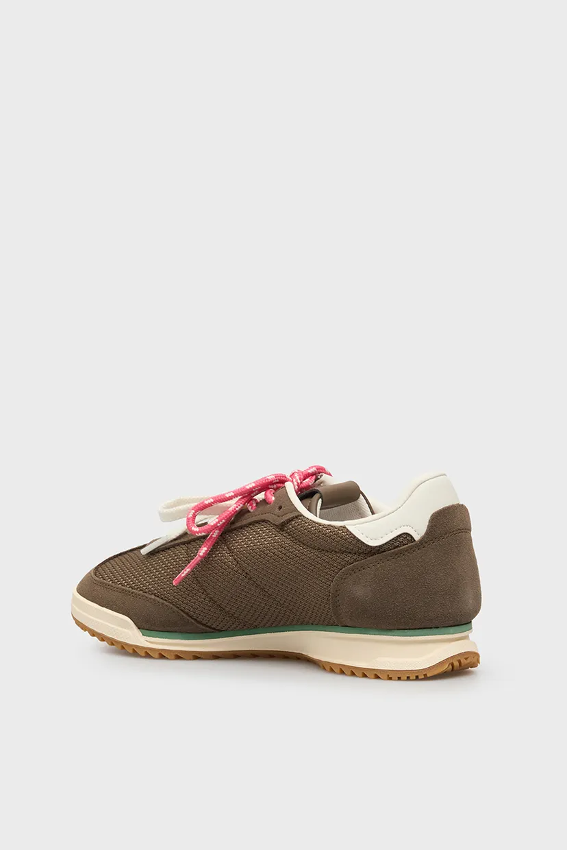 Жіночі коричневі снікерси LOW 5