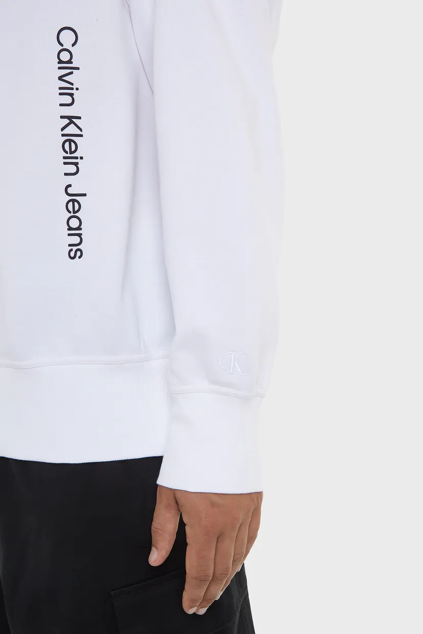 Мужское белое худи DIFFUSED GRAPHIC HOODIE 5