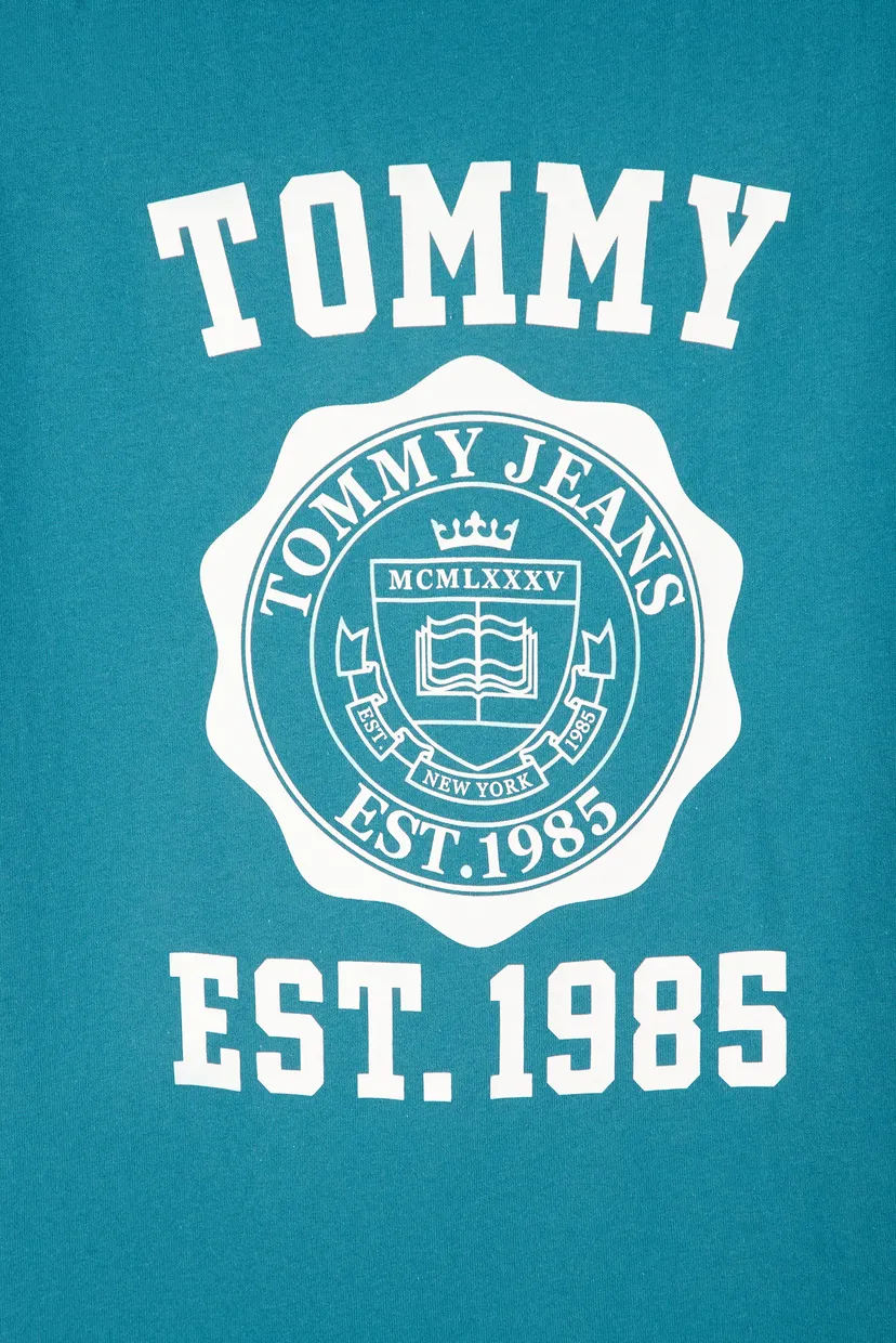 Чоловіча бірюзова футболка TJM OVZ CREST VARSITY SPORT TEE 3