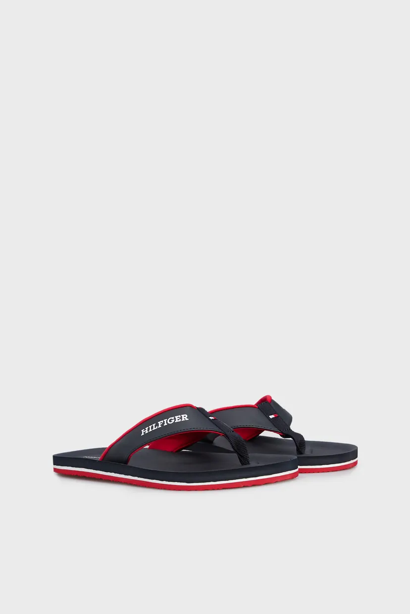 Чоловічі темно-сині в'єтнамки COMFORT HILFIGER BEACH SANDAL 3