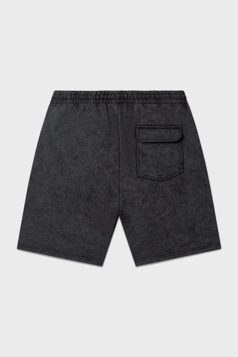 Мужские черные шорты Urban Washed Sweat 7