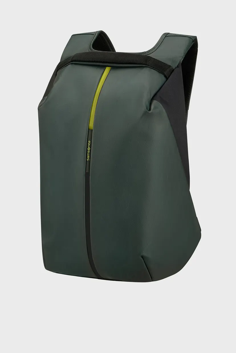 Темно-зеленый рюкзак SECURIPAK 2.0 DARK TEAL/LIME 3