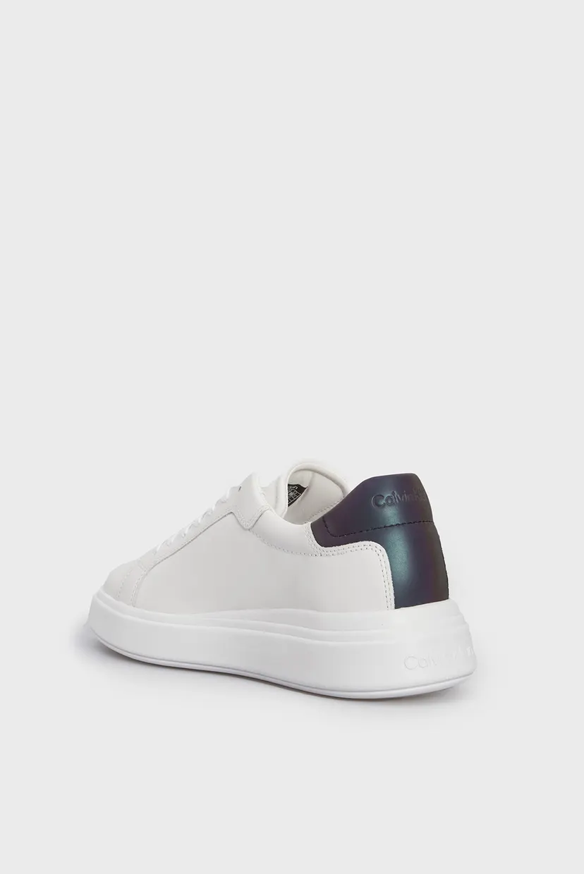 Чоловічі білі шкіряні снікерcи LOW TOP LACE UP PET 5