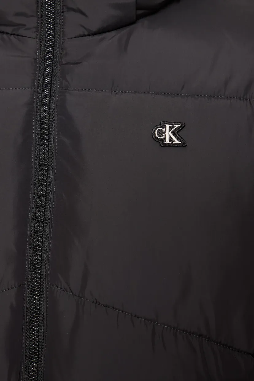 Детская черная куртка SHORT PUFFER 3