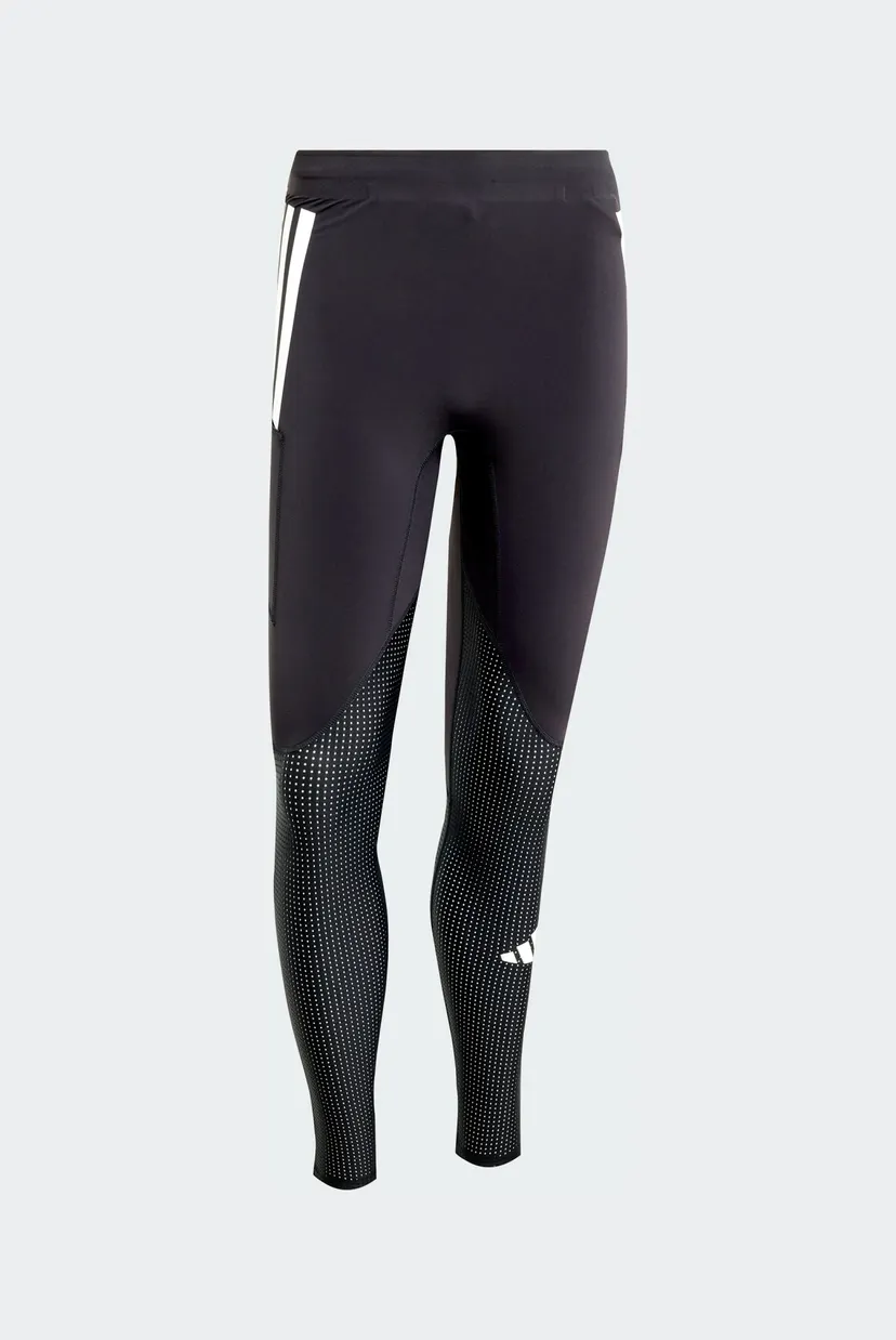 Мужские черные тайтсы Adizero Running Long 6
