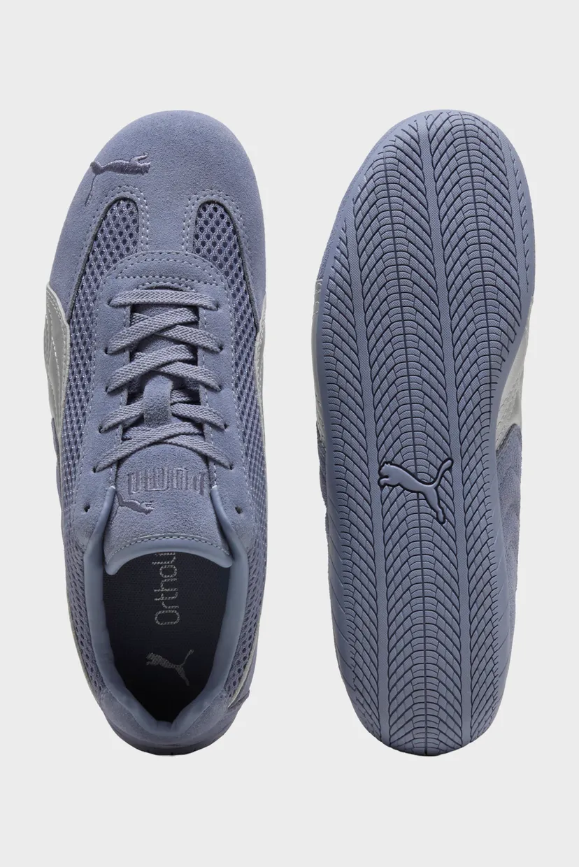 Голубые замшевые кроссовки Speedcat Premium Sneakers Unisex 5