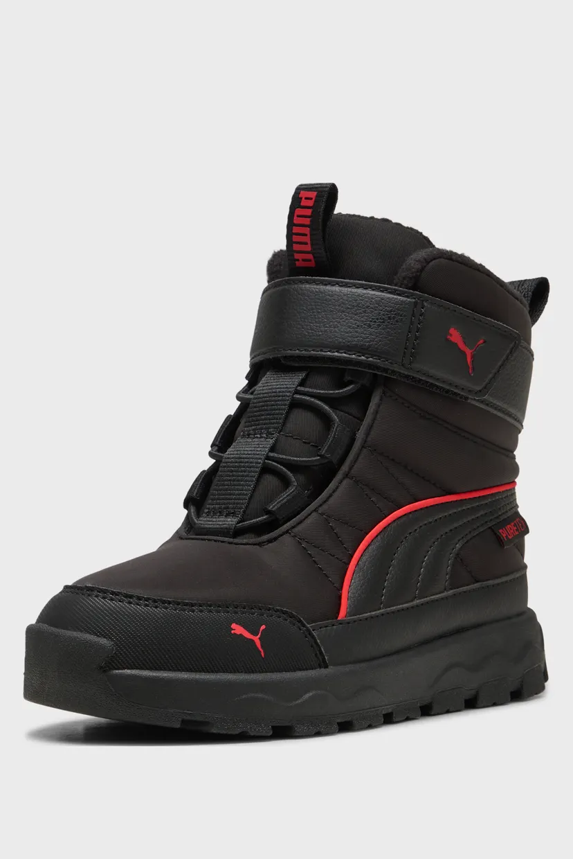 Дитячі чорні хайтопи PUMA Evolve Puretex Kids’ Boots 4