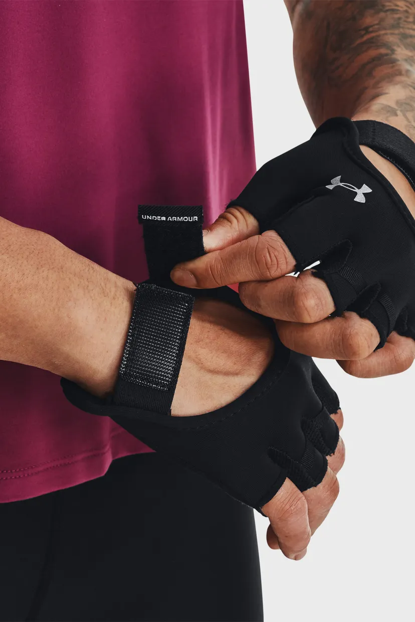 Жіночі чорні рукавички UA Women's Training Glove 3