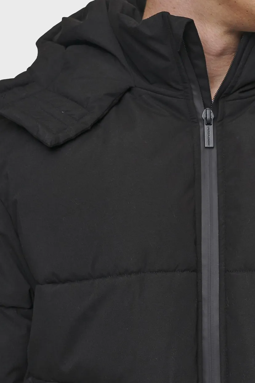 Мужская черная куртка CARVEL WATER-REACTIVE LOGO PUFFER JACKET 7