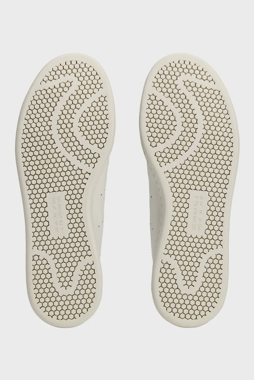 Светло-серые кожаные сникерсы Y-3 Stan Smith 3