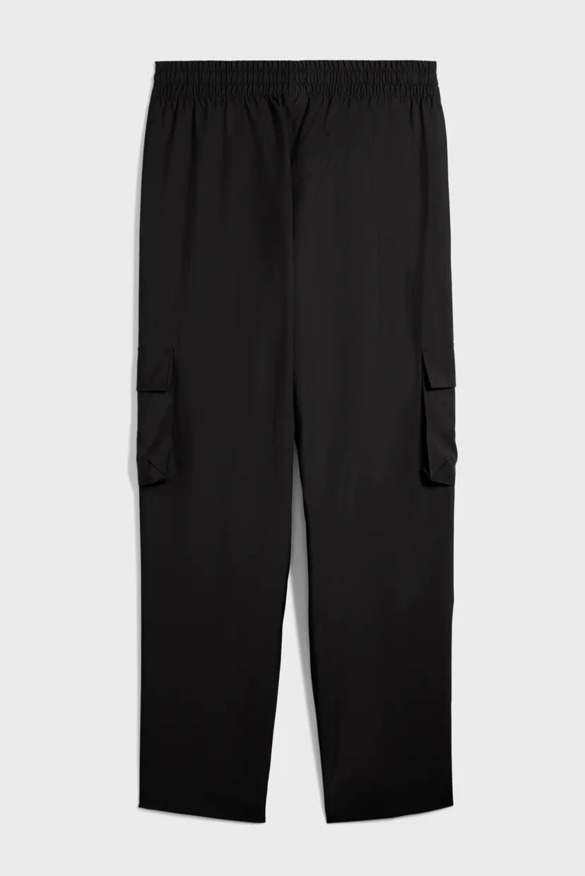 Чоловічі чорні спортивні штани Essentials No. 1 Logo Woven Cargo Pants Men 5