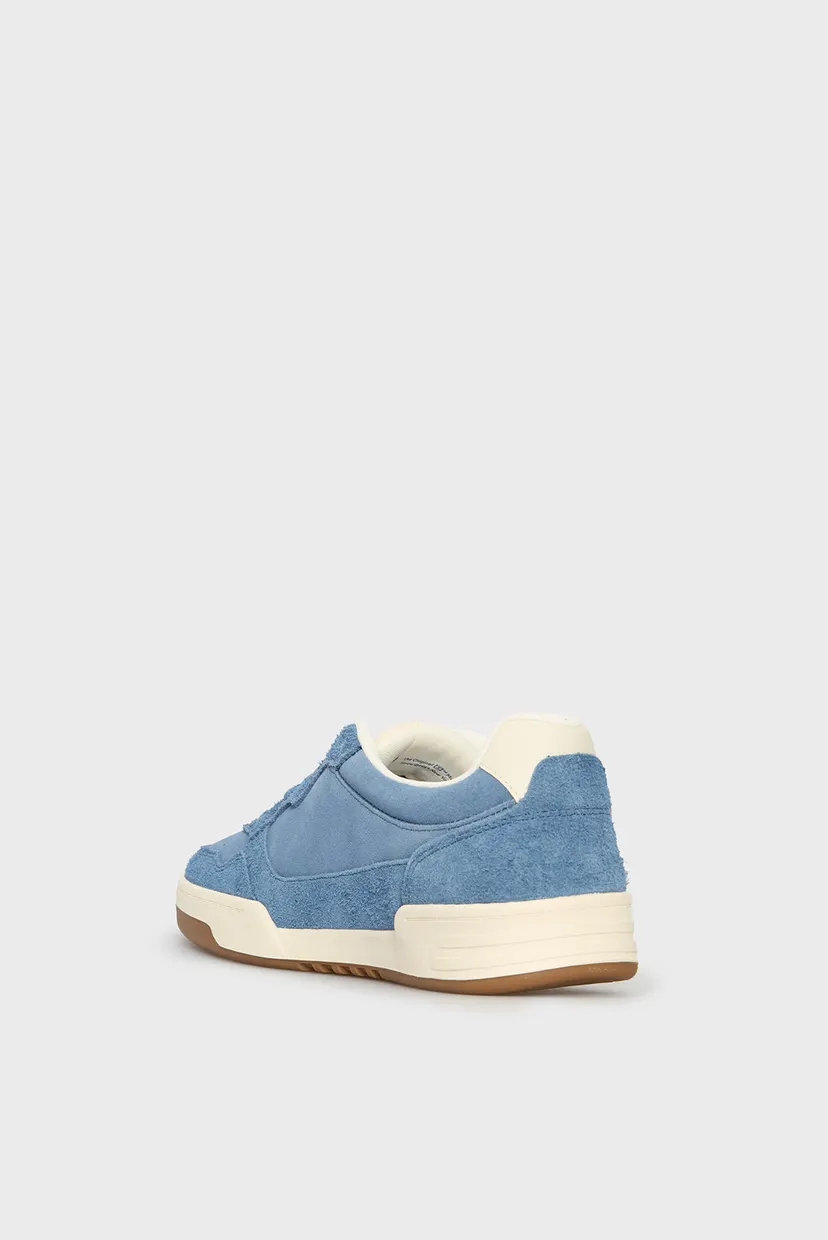 Мужские голубые замшевые сникерсы TJM CUPSOLE SUEDE 5