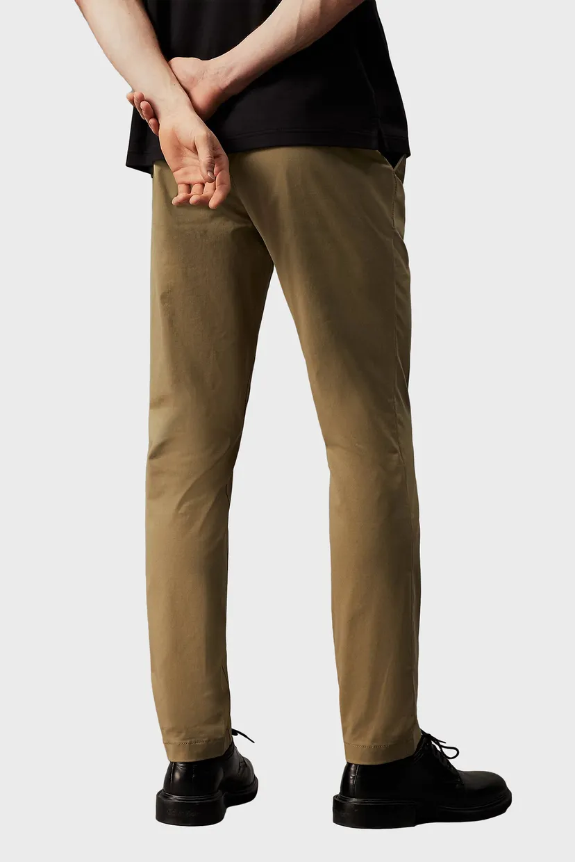 Чоловічі оливкові чіноси MODERN TWILL SLIM CHINO 3