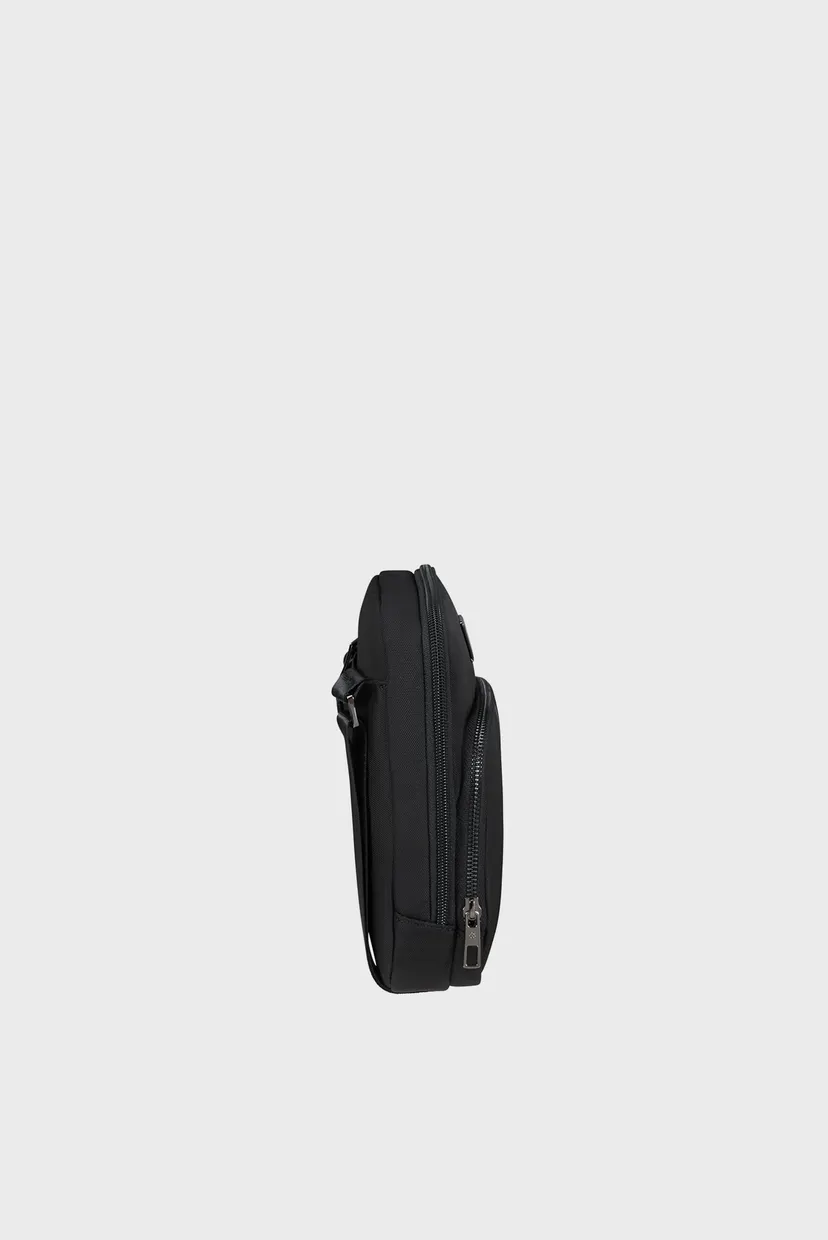 Мужская черная сумка для планшета SACKSQUARE BLACK 7