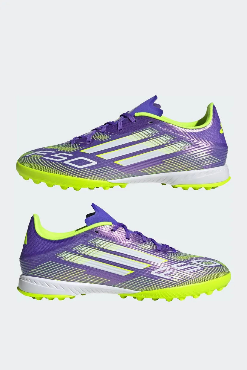 Фіолетові сороконіжки F50 League Turf 7