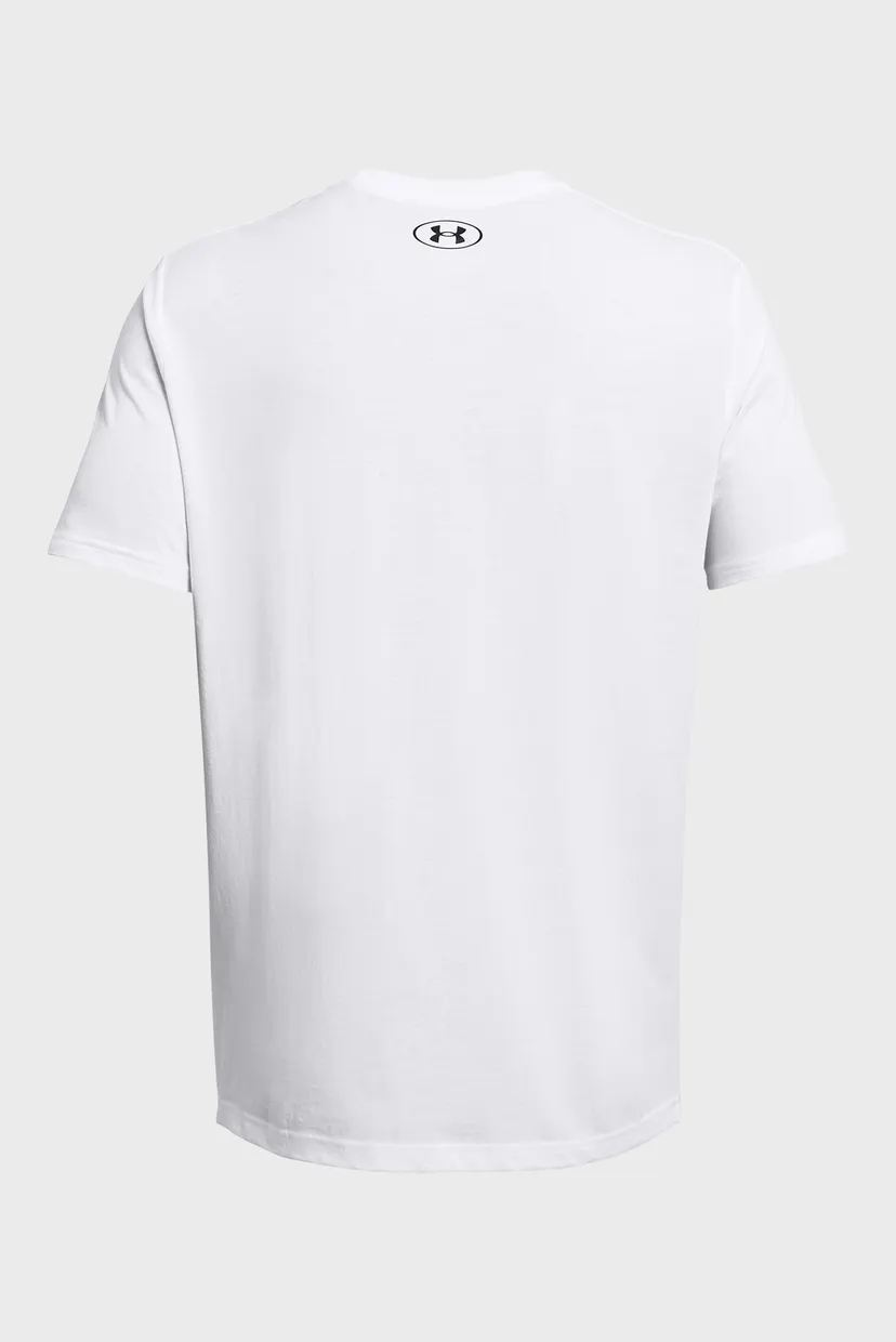 Чоловіча біла футболка UA SPORTSTYLE LOGO UPDATE SS 4