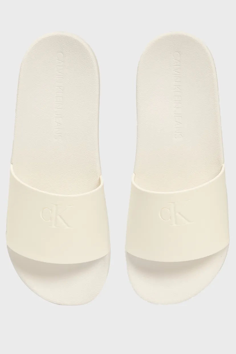 Жіночі білі слайдери SLIDE MONOGRAM TPU 4
