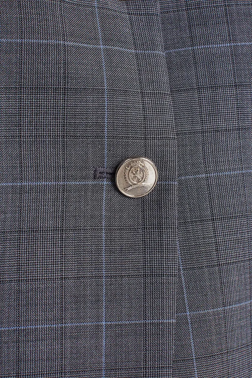 Жіночий сірий картатий блейзер THC CC CLUB BLAZER 7