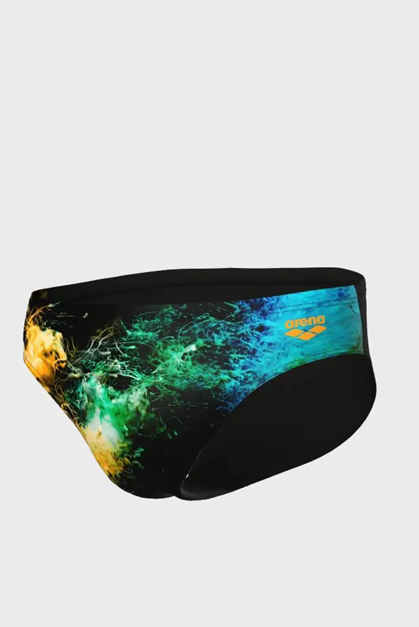 Мужские черные плавки VIBRANT SWIM BRIEFS 5