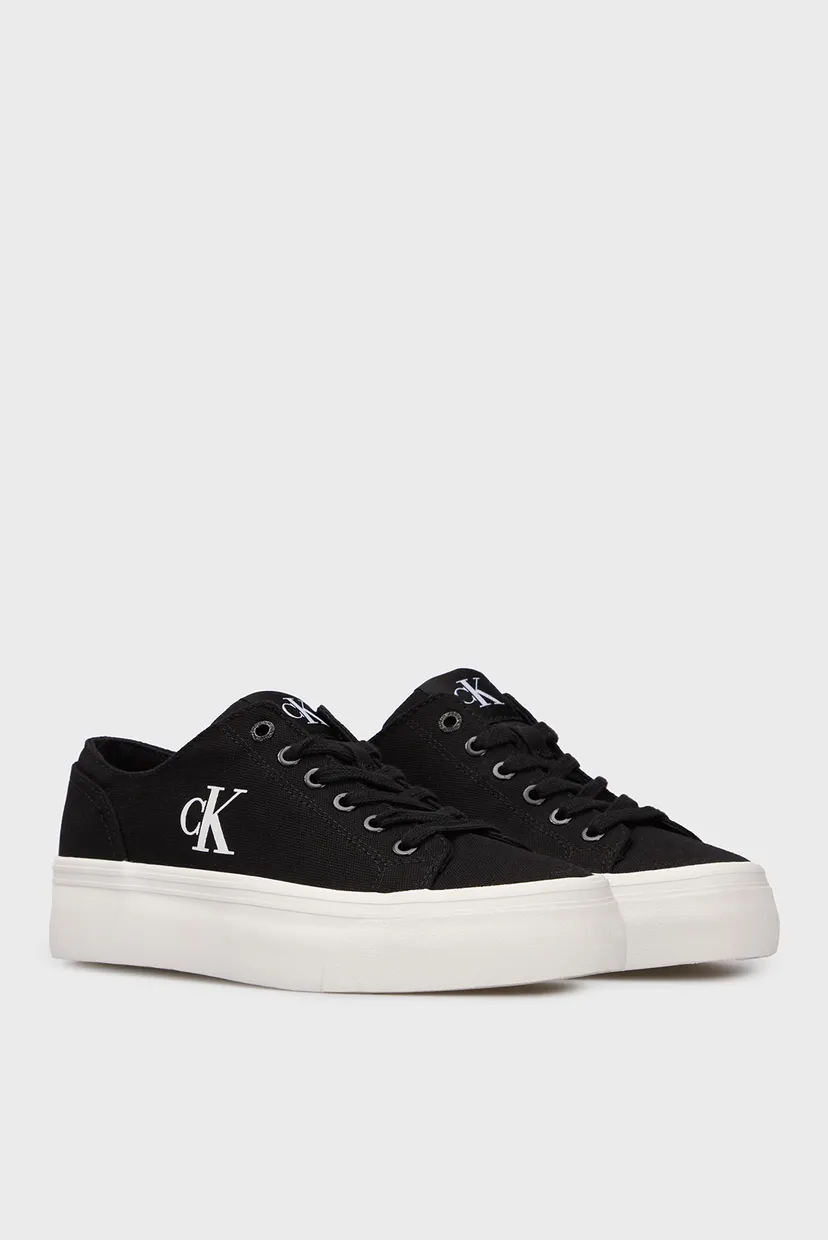 Женские черные кеды VULC FLATFORM 3