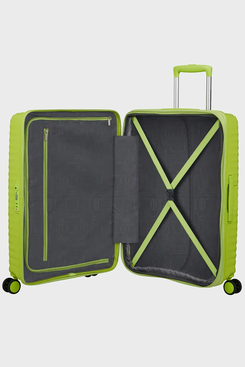 Салатовый чемодан 68 см DIABLAST HYPER LIME 6