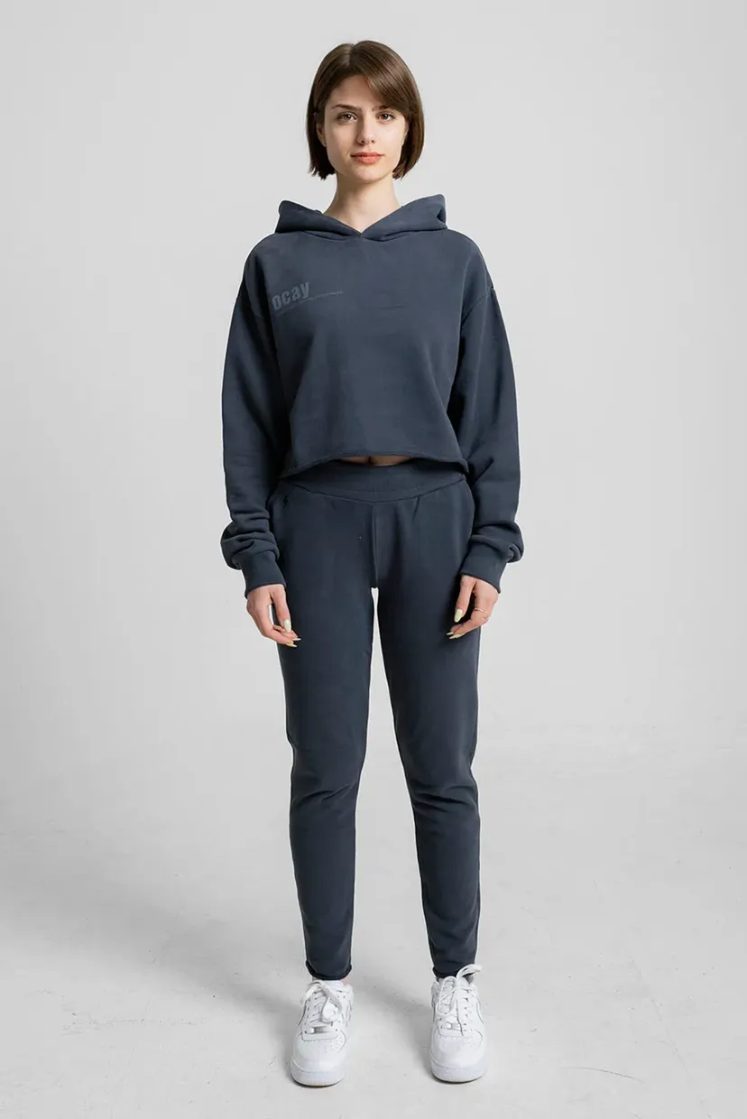 Женское черное худи Hoody Rollcut 3