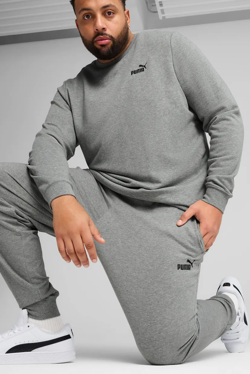 Мужские серые спортивные брюки Essentials No. 1 Logo Jersey Pants Men 4