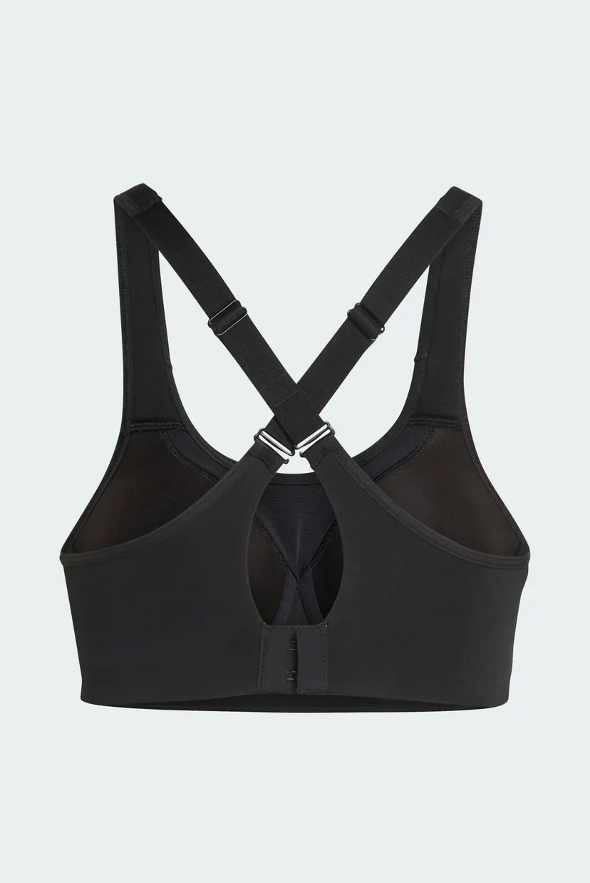 Женский черный топ Optime Workout High Support 6