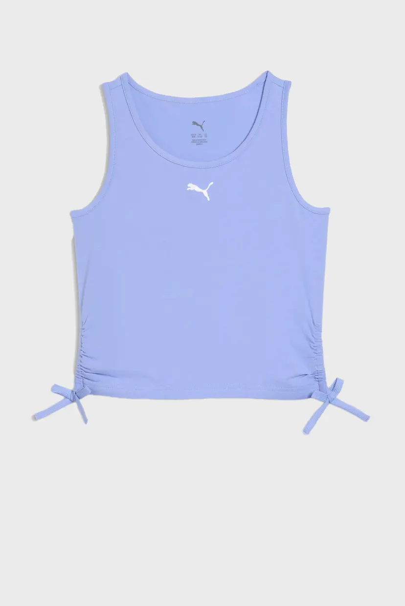 Дитяча бузкова майка Essentials Slim Knotted Tank Youth 4