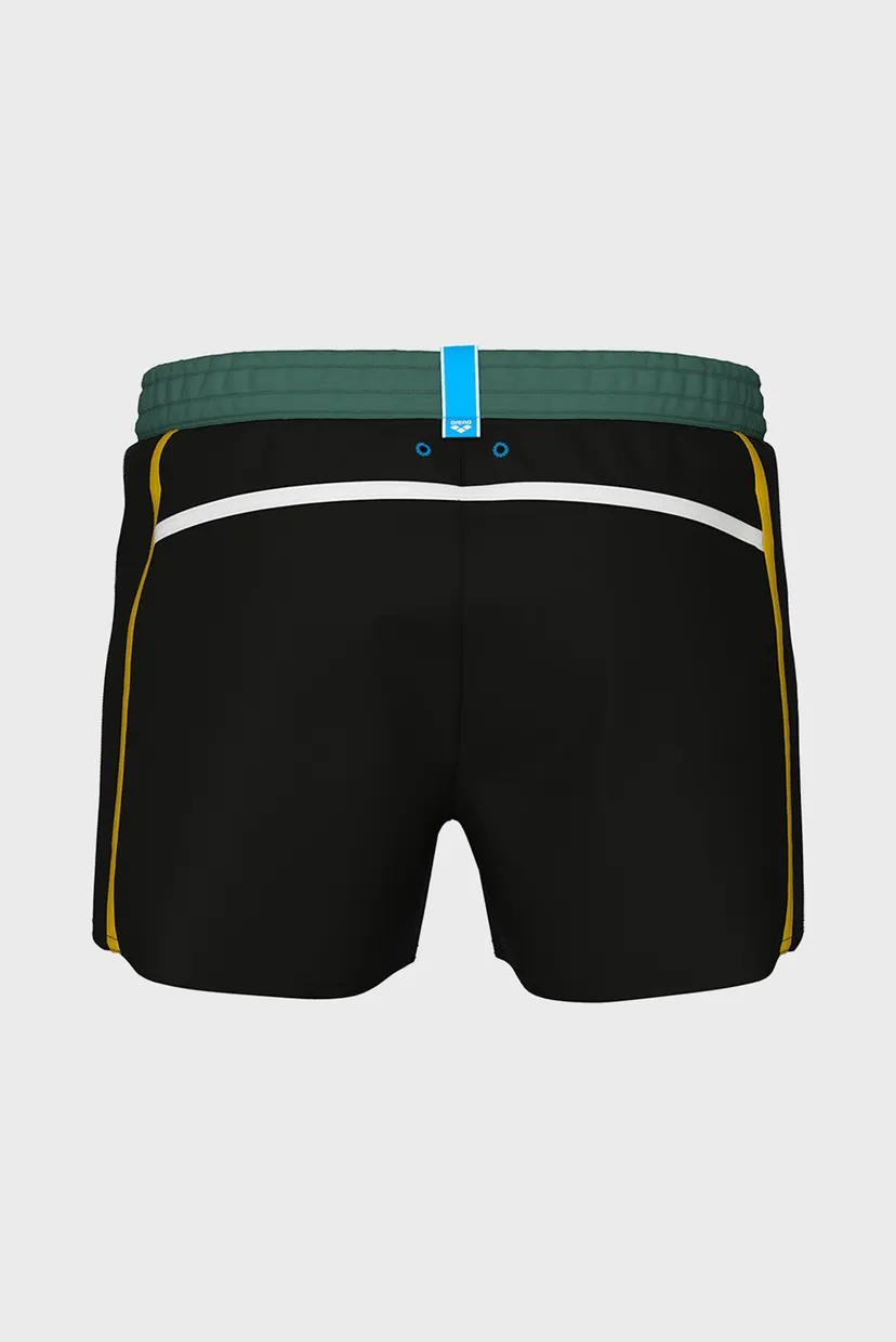 Чоловічі чорні плавальні шорти TAPES BEACH X-SHORT 7